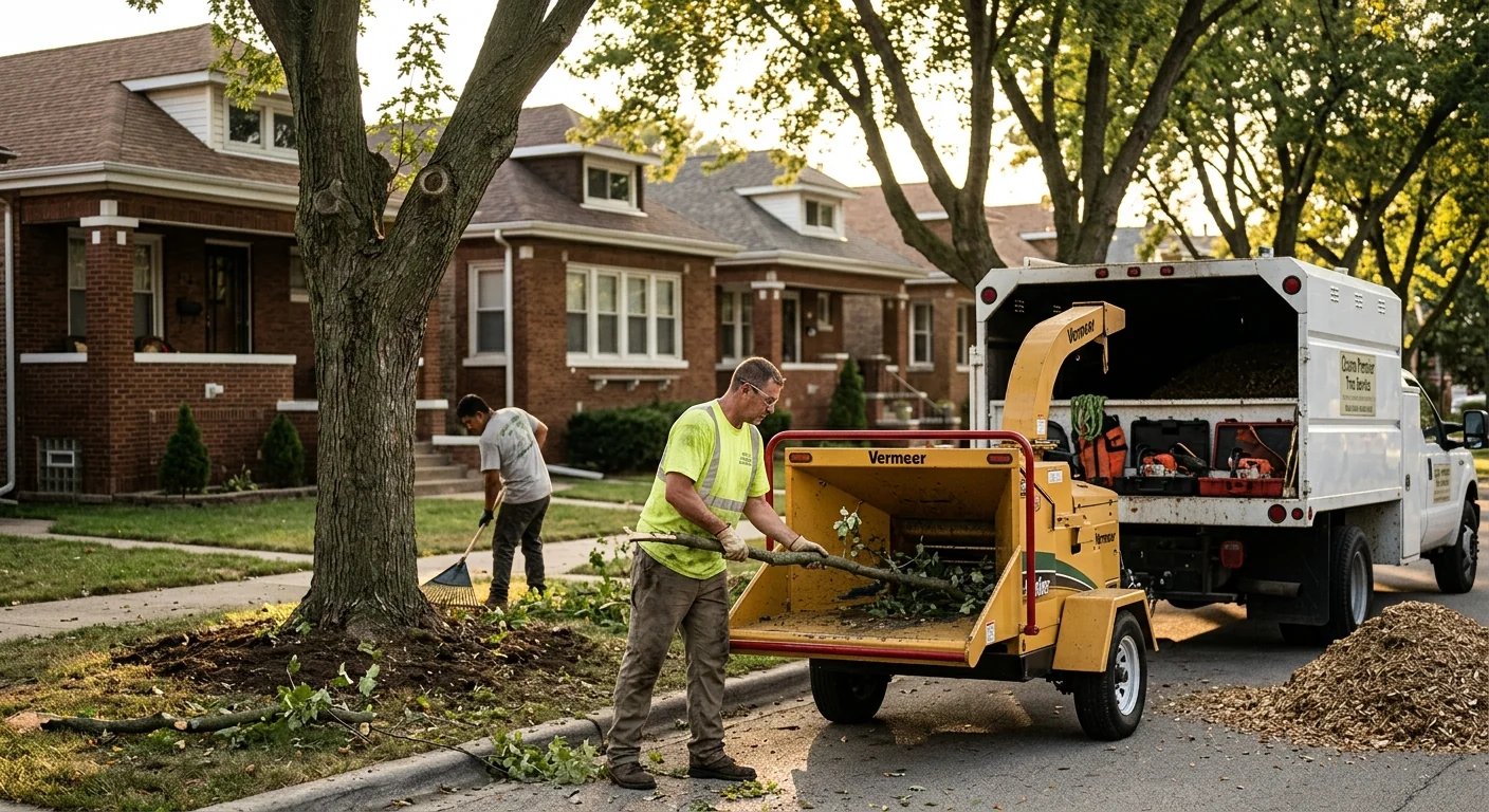 Tree Service service project completed by Cicero Premier Tree Service in Cicero, IL