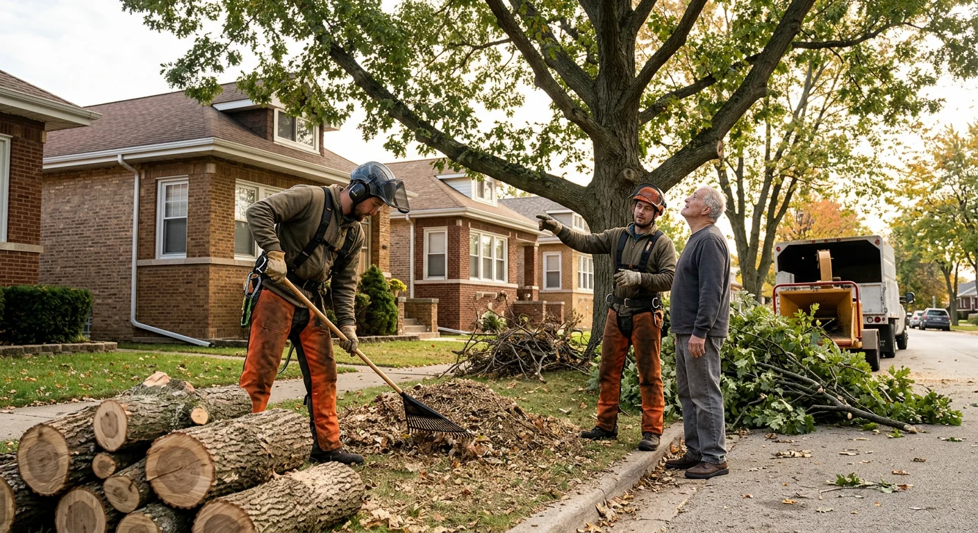 Tree Service service project completed by Cicero Premier Tree Service in Cicero, IL