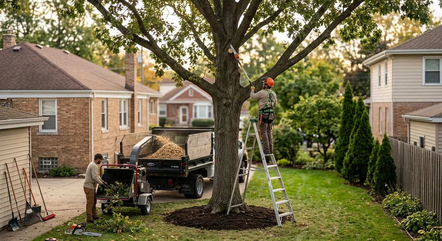 Tree Service service project completed by Cicero Premier Tree Service in Cicero, IL