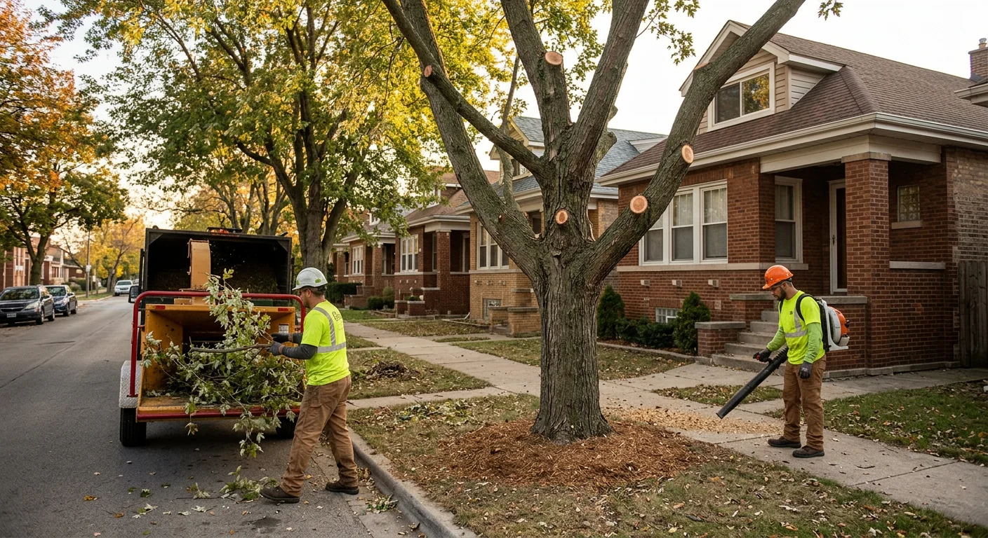 Tree Service service project completed by Cicero Premier Tree Service in Cicero, IL
