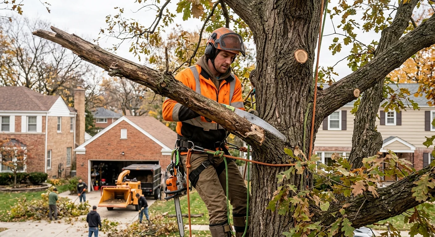 Tree Service service project completed by Cicero Premier Tree Service in Cicero, IL
